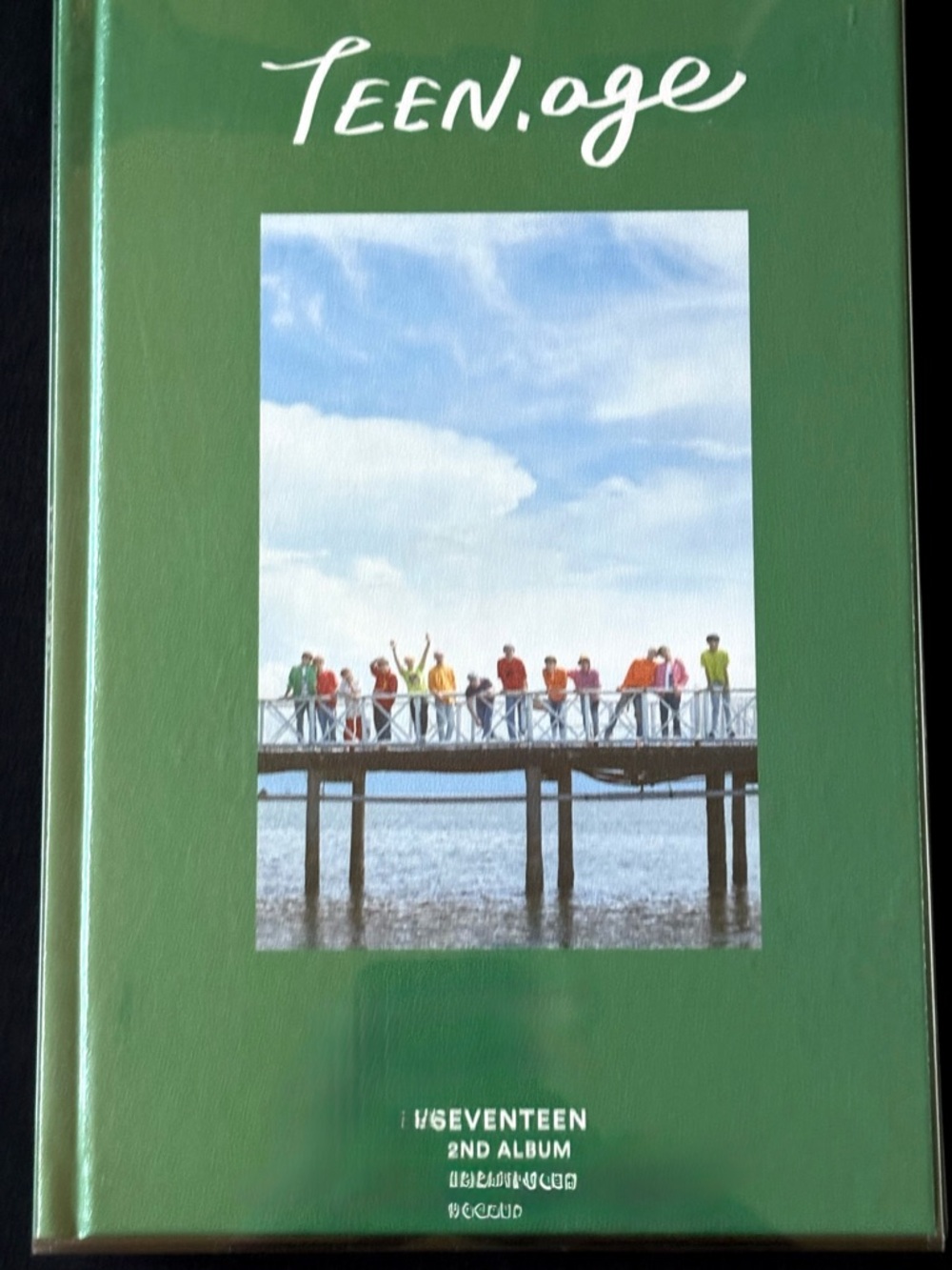 SEVENTEEN Teen Age 2nd Album Green Ver K-Pop CD Photobook Photo Card NEW SEALED